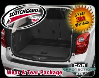 Chevrolet Equinox 2013 2012 3M Scotchgard Paint Protection Wear & Tear 
