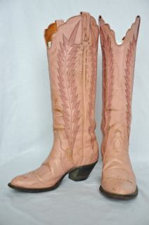 Perfectly beat up and broken in, these super cool J. Chisholm cowboy 
