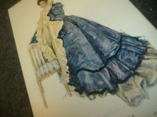 1906 Howard Chandler Christy Postcard Opera Girl Antique Unused 