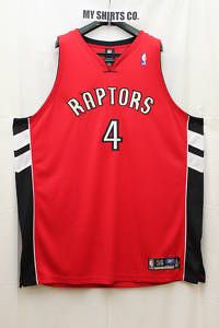 Toronto Raptors Red White Black Chris Bosh 4 Authentic Jersey 60 Brand 