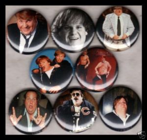 Chris Farley 1 Buttons Badges SNL Tommy Boy SC Sheep