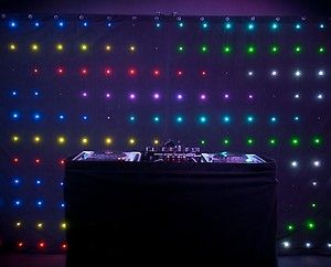 Chauvet Lighting Motiondrape LED DMX Animated DJ Backdrop