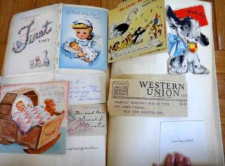 1950 Vintage William B Fisher Baby Book Pittsburgh PA
