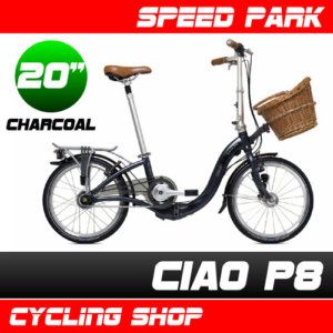 New 2009 Dahon Ciao P8 Folding Bike Bicycle Charcoal