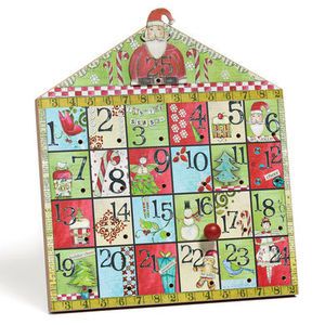 Countdown to Christmas Calendar Advent Calendar by Lisa Kaus Silvestri 