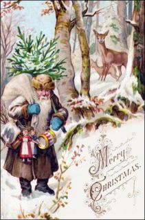   victorian greeting card by artist walter caspari sometimes known