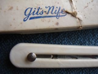 Vintage Slide Knives Gits Nife Christy Weyauwega Wisconsin 