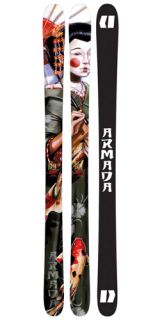 armada arv wide womens skis 2010 2011 features ultra light
