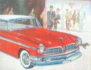 1955 Chrysler New Yorker Deluxe Brochure St Regis