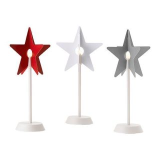  Star LED Table Decoration Batteries Inc Choice of Colours
