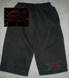 DEATH 1995 Jam Shorts Rare Chuck Schuldiner shirt deicide slayer cynic