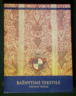 Book Early Lithuanian Church Textile Ecclesiastical Vestment