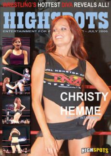 Christy Hemme Shoot Interview DVD TNA WWE Diva