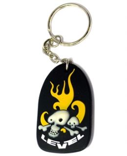 Level Skull Keyring