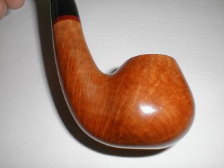Clarence Mickles Rusticated Bent Chubby Apple Pipe * COOPERSARK NO