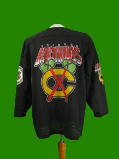 vintage chicago blackhawks jersey ccm xl