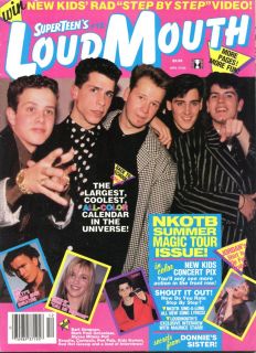  Teen Magazine   Issue # 12   NKOTB, Christian Slater, Bart Simpson etc