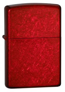 CANDY APPLE RED   GENUINE WINDPROOF LIGHTER_TRANSLUCENT COATING_ZIPPO