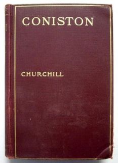WINSTON CHURCHILL Vintage Books Coniston 1906 & The Crossing 1904