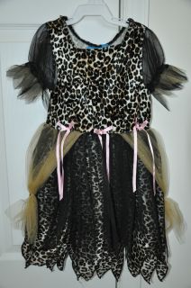 The Childrens Place TCP Halloween Leopard Princess Kitty Dress Costume