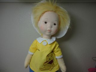Madame Alexander Doll Christopher Robin 18 with Pooh Shirt