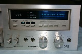 Vintage Pioneer Ct F750 Cassette Tape Player Nice Condition