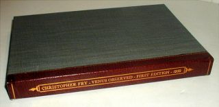 Christopher Fry Venus Observed 1st Edition 1950