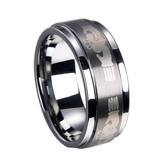  Celtic Rings Tungsten Claddagh Ring