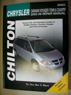 Chilton Repair Manual Caravan Voyager Town Country