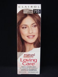 CLAIROL Natural Instincts Loving Care Non Permanent Hair Color # 755