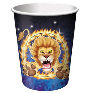 Circus Party Theme Carnival Big Top Paper Cups 8