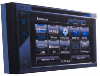 Clarion VX401 7 Touch Screen DVD CD USB Aux Car Player Bluetooth