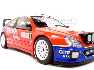 CITROEN XSARA #3 WRC 2004 WINNER RALLY MONTE CARLO NIGHT 1/18 AUTOART