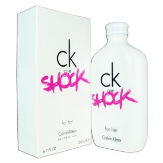 CK One Shock by Calvin Klein for Her EDT 6.7 oz 6.8 NEW in BOX