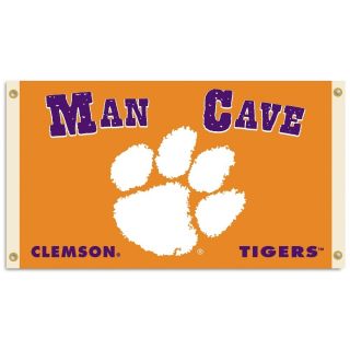  Clemson Tigers Man Cave 3 x 5 Foot Flag