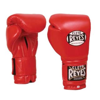 Cleto Reyes Extra Padded Gloves Boxing Fight Velcro Red