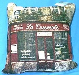 Paris Forgotten La Casserole Chiu Tak Hak Throw Pillow