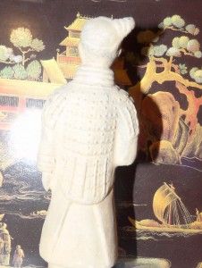 Chinese Clay Soldier Figurine Standing