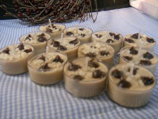 Chocolate Chip Cookie Scented Grubby Tealights