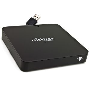 Clickfree C2 500GB Wireless + USB 2.5 External Hard Drive w/Automatic