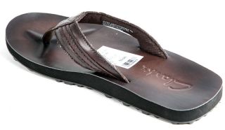 New $50 Clarks Mens Jay 2 Thong Flip Flops Sandals Shoes 7 M 40 EU