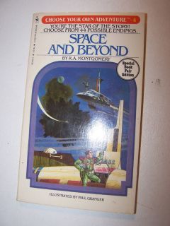 Choose Your Own Adventure #4 Space And Beyoind Special Book Fair