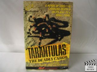 Tarantulas The Deadly Cargo VHS Claude Akins