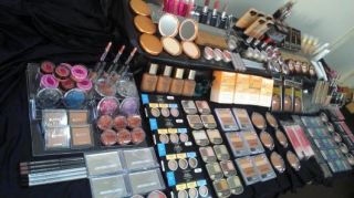Wholesale Lot 112 of Mixed Makeups Nail Polishes 1 Free Mac Blush