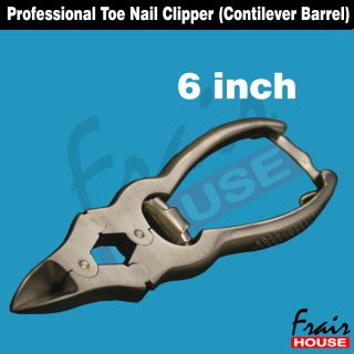 Toe Nail Clipper Pro Cantilever Barrel Hard Cuticle Ingrown Nipper