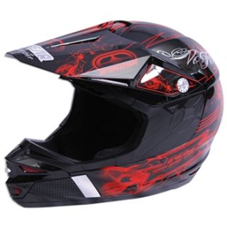 No Fear Stealth Helmet   Super Energy Red 2012