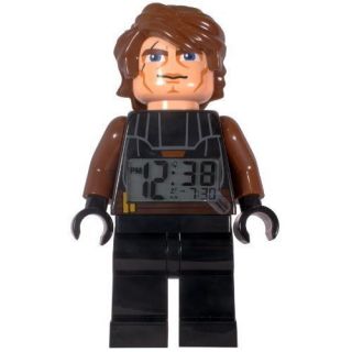 Lego Star Wars Clone Wars Anakin Skywalker Minifigure Alarm Clock