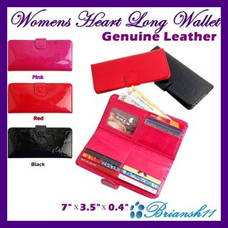 Womens Long Wallets Card Case Wallet Clutch Wallet Easy Clouser