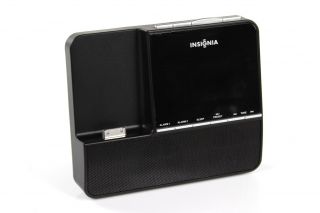 Insignia NS CLIP01 Clock Radio with Dock for iPod iPhone