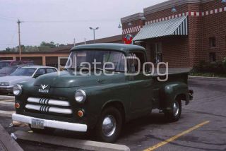 Vintage 1950s 1956 Dodge Pick Up Truck Cars Original Slide
